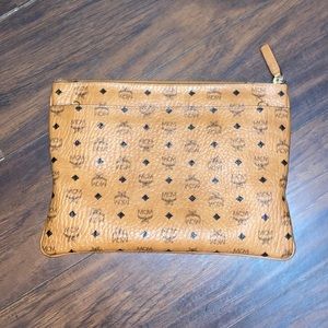MCM Authentic Crossbody Pouch - Cognac/Medium - ACCEPTING ALL OFFERS!